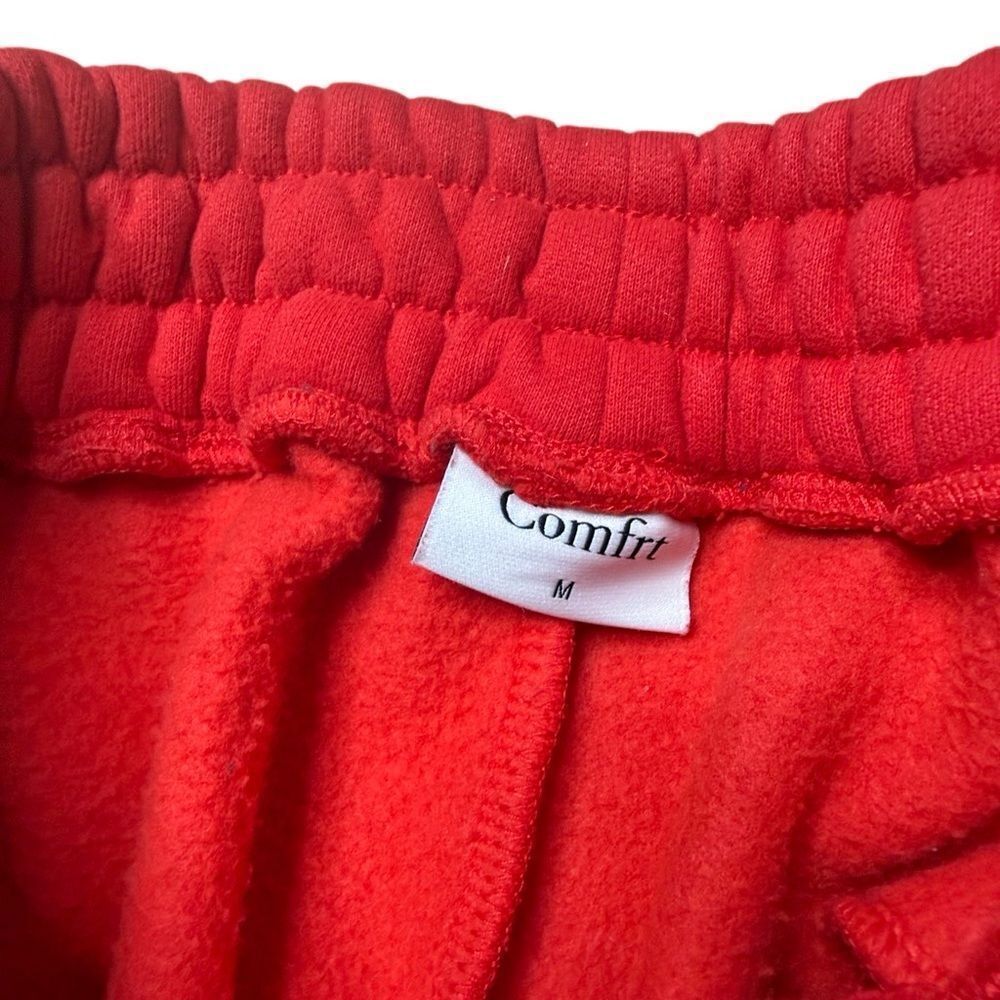 Comfrt Crimson Red Travel Sweatpants Unisex Medium - Picture 5 of 5